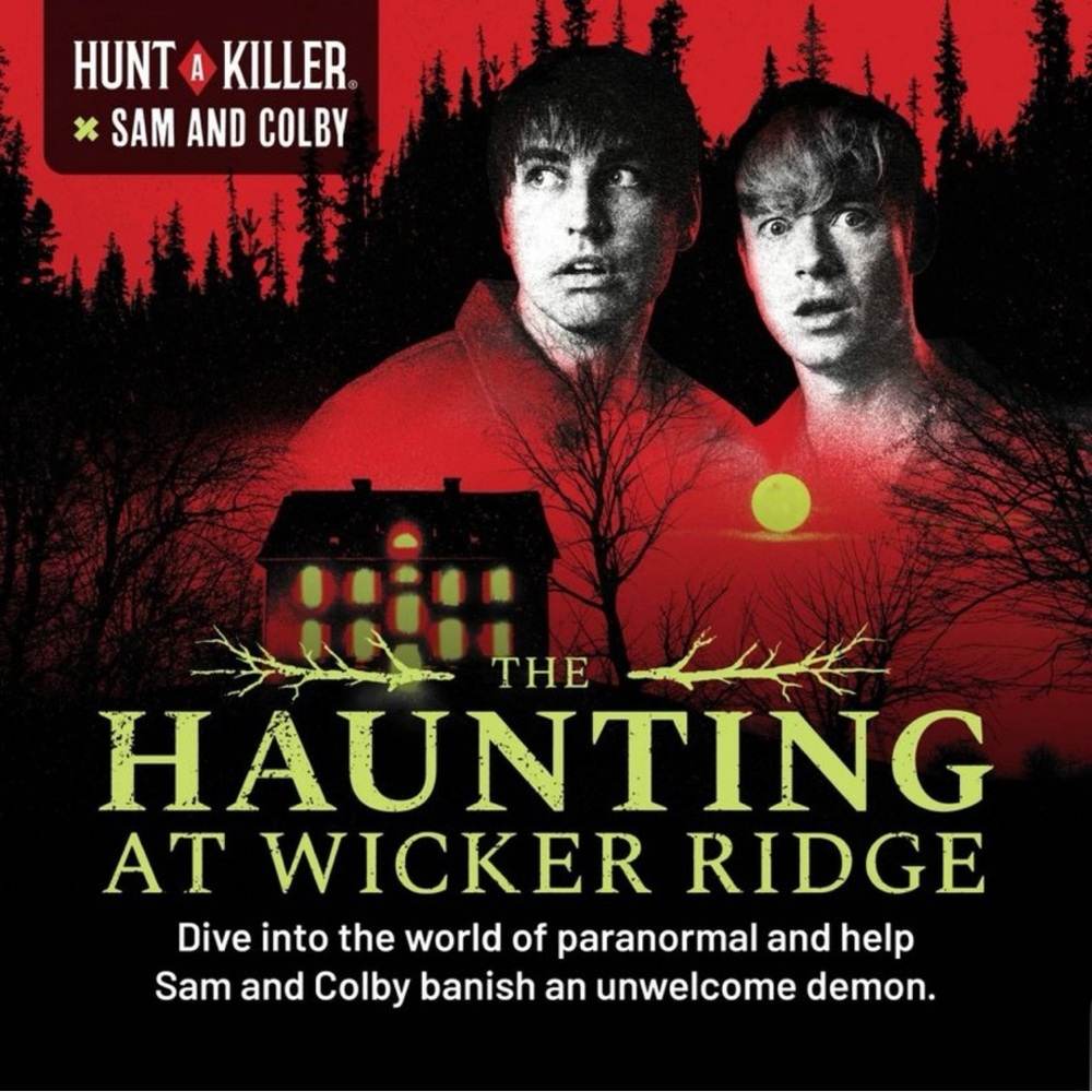 Hunt A Killer x Sam and Colby: The Haunting at Wicker Ridge Board Game New